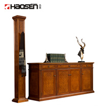 Haosen Rafflo 0806T New design custom made Graceful luxury solid wood Low storage cabinet